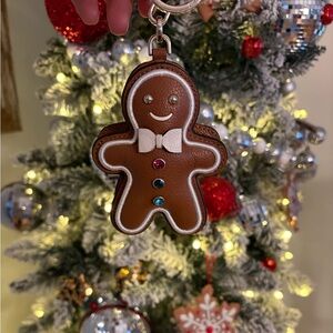 Kate Spade Gingerbread Man Leather Nag Charm